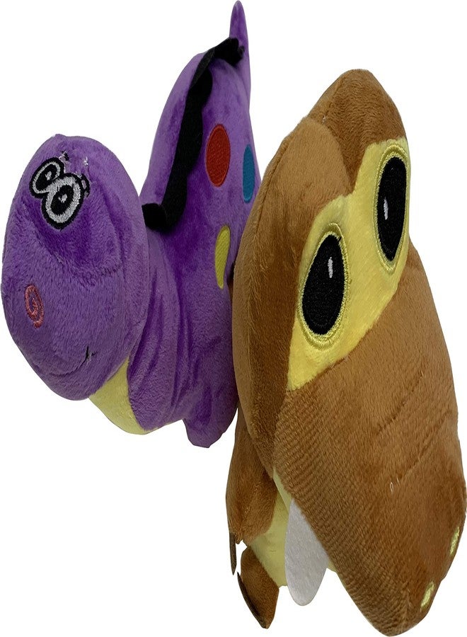Plush Kids لعبة محشوة ناعمة للأطفال، تجمع بين الديناصور والتمساح الصغير - Image 2